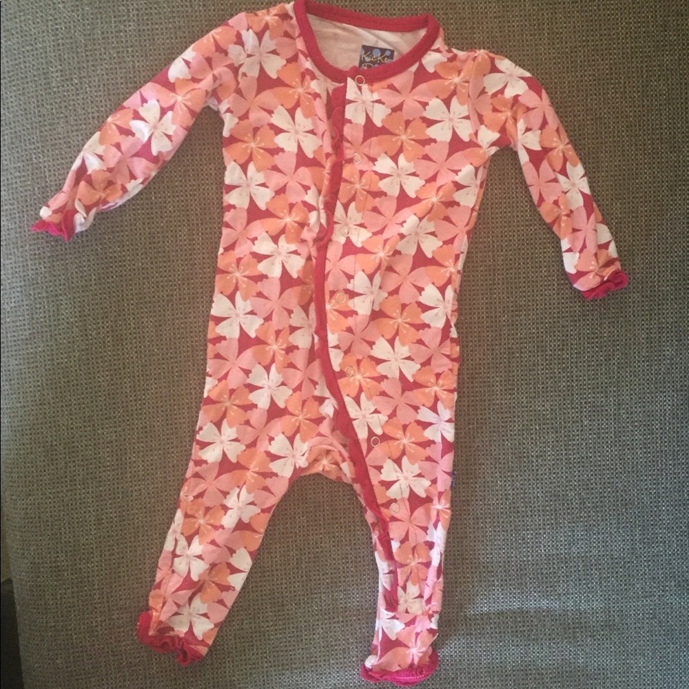 Kickee Pants footies 3-6m